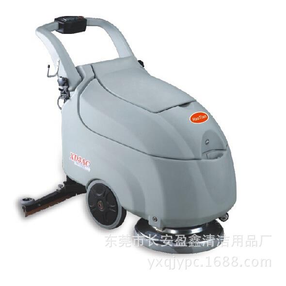 厂家直批XD3A电瓶式洗地机手推式洗地车地面清洗机全自动洗地机