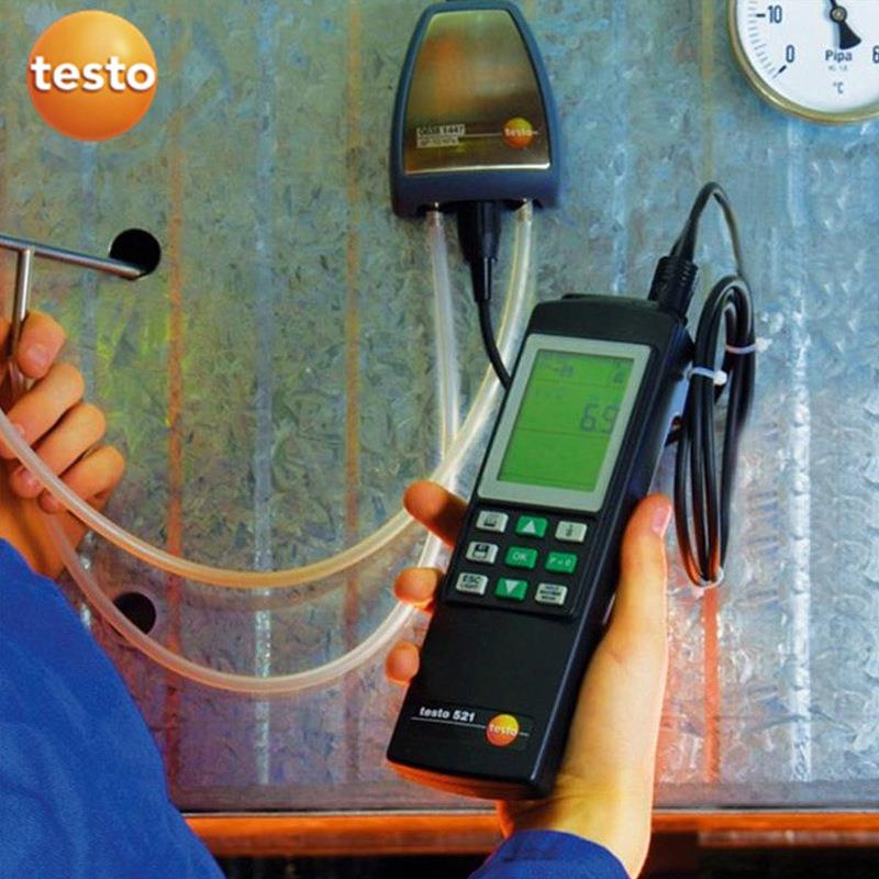 德图testo521高精度差压仪专用型微差压力测量可计算风速风量