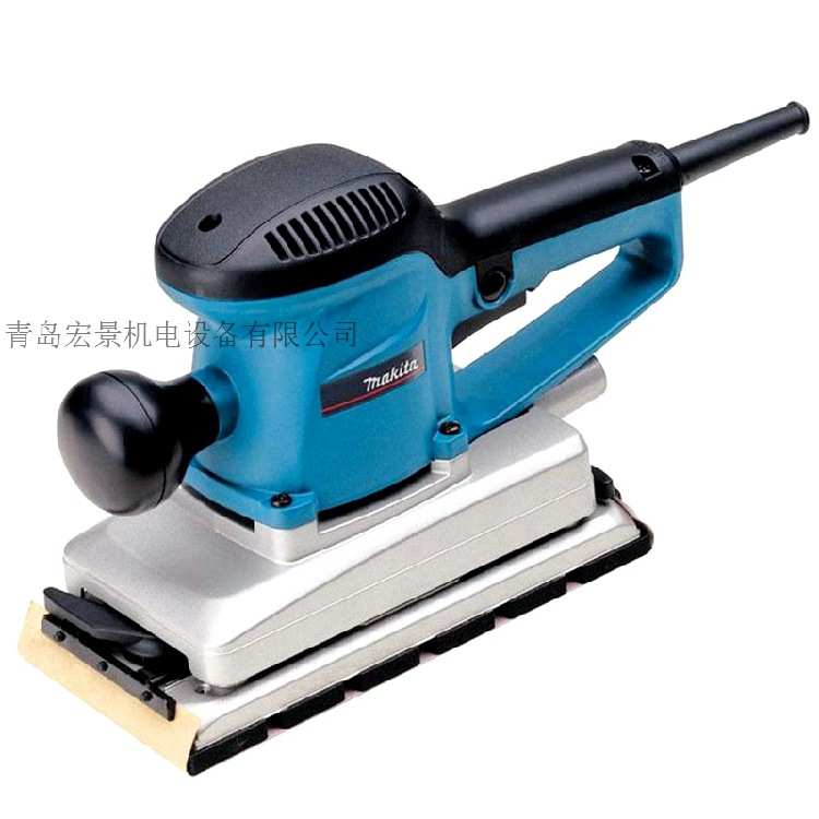 牧田原装BO4901平板式砂光机115*280mm方型砂纸机木工打磨机330W