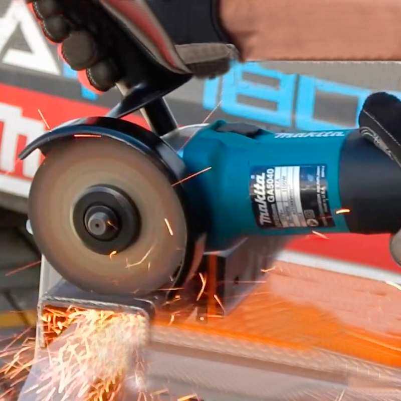 原装牧田Makita角磨机大功率手砂轮抛光切割机125mm减震GA5040X01