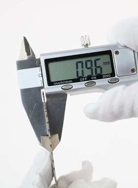 Elcometer112不锈钢六角湿膜梳测厚仪卡片油墨涂料厚度25-3000um