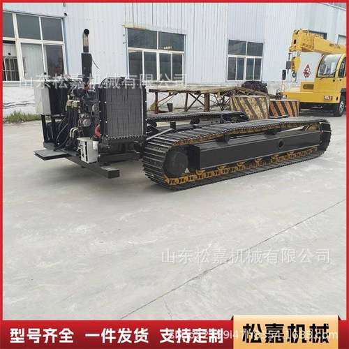 双电机驱动履带底盘遥控自行走履带底盘改装农用打药机履带运输车