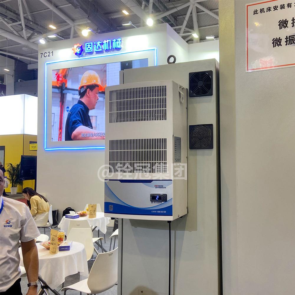 800W外挂式机床工业冷风冷气机电柜机柜制冷空调高温高湿环境可用