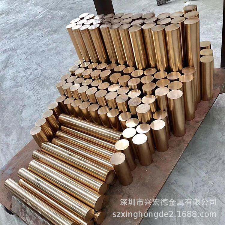 厂家现货ZCuSn10P1铸造锡青铜板切割PBC2光亮锡青铜棒PB1铜排材