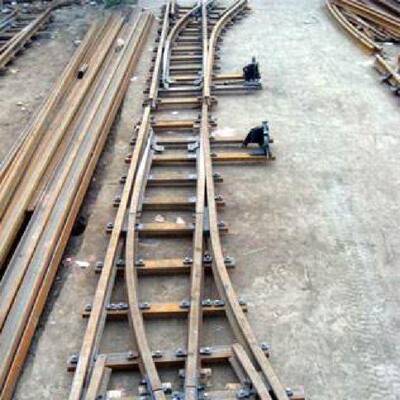 铁路轨道道岔 交叉渡线道岔 ZDK630-3-6道岔 单双开渡线道岔优惠