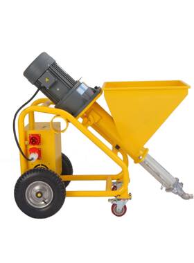 S22多功能防火涂料喷涂机大功率腻子砂浆喷漆机喷涂效率