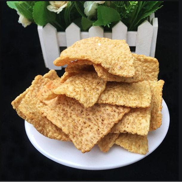 网红锅巴生产线厂家 沙拉条 麦烧 夹心米果 妙脆角 膨化食品加工