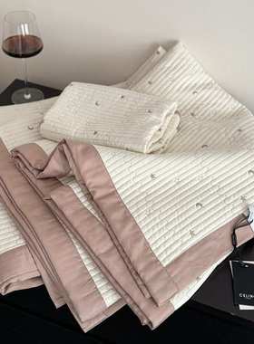 CELLING韩式双面莫代尔天丝星月床盖三件套