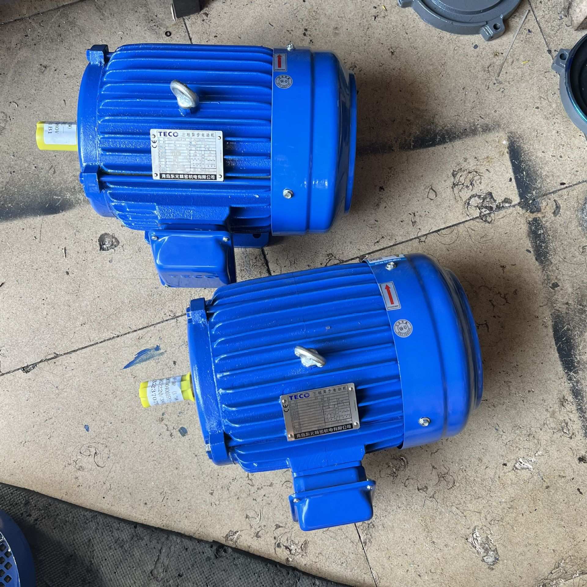 东元三相异步电动机TEF3-112M1-4 5HP  4P AEMB3N电机