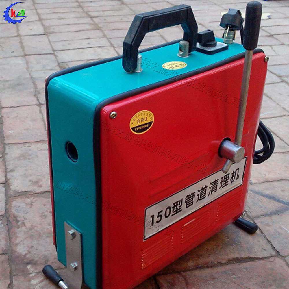 商用家用室内外电动管道清理机 器两用卫生间下水道管道疏通 机厂