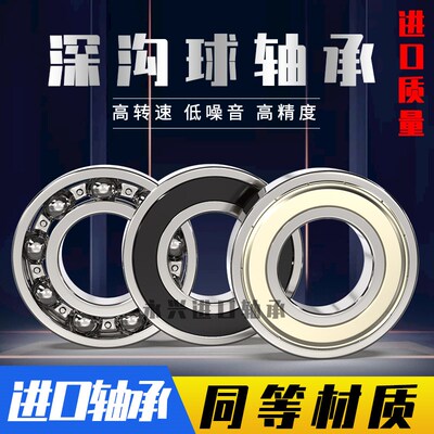 瑞典不锈钢进口轴承 S6200 S6201 S6202 S6203 S6204 S6205-2Z N