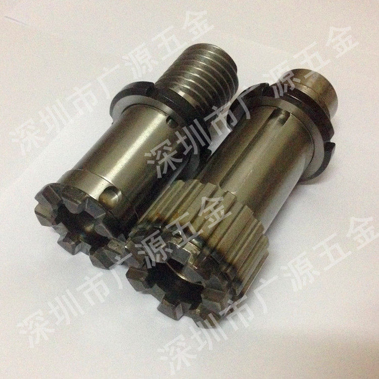 铣床主轴离合器 上下结合齿同步齿 立钢头离合器 齿轮内花键轴