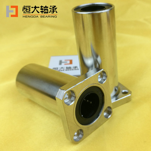 电镀方法兰加长型直线轴承LMK16LUULMK10LUULMK12LUU光轴滑动防锈