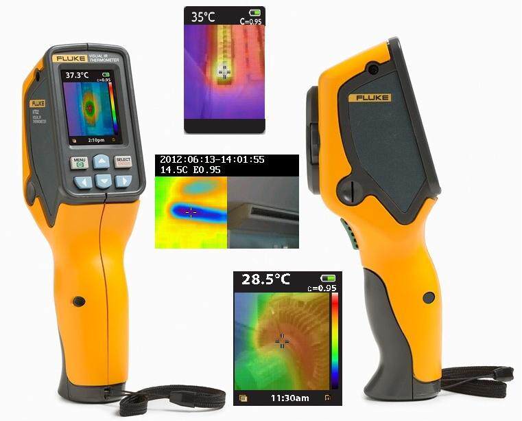 全国2年联保 福禄克Fluke vt02经济热像仪可视红外测温仪