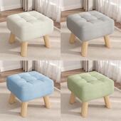 小凳子家用矮凳客厅坐凳沙发茶几凳椅子实木板凳软包门口换鞋 凳