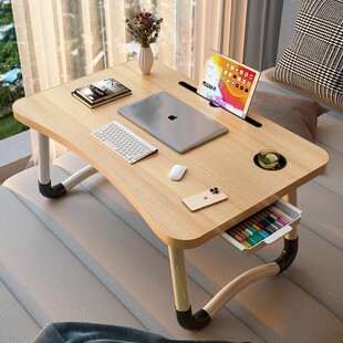 瑞典适宜家用床上小桌子可折叠电脑桌飘窗书桌家用学习桌板床上桌