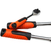 棘轮套筒扳手套装 万能扳手套管汽修工具全套外六角多功能快速扳手