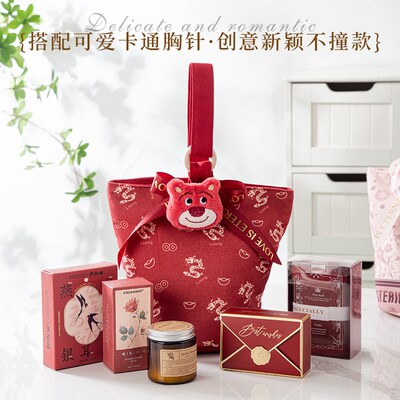结婚伴手礼女伴娘实用小礼品手提袋子新婚礼物送闺蜜新娘宾客回礼