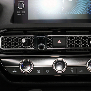 适用于本田十代11代思域十一手机支架改装车载导航支驾卡通