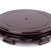 木质金蟾底座金蝉工艺品底座蟾底座架子蟾蜍架圆形花架摆件