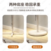 落地衣帽架客厅铁艺挂衣服卧室门口挂包置物架家用单杆立式 衣架子