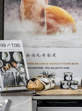 现代简约样板间厨房装饰品摆件橱柜烘培面包主题饰品组合摆件