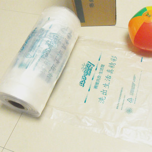 赛维干洗店包装卷防尘袋洗衣店衣架包装机套衣袋手提袋PE卷膜