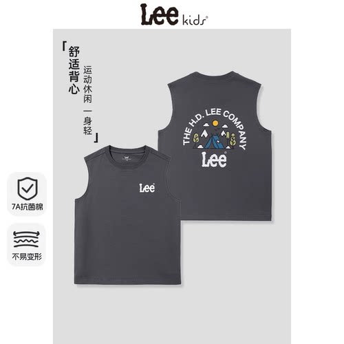LeeKids童装男童短袖t恤2026新款