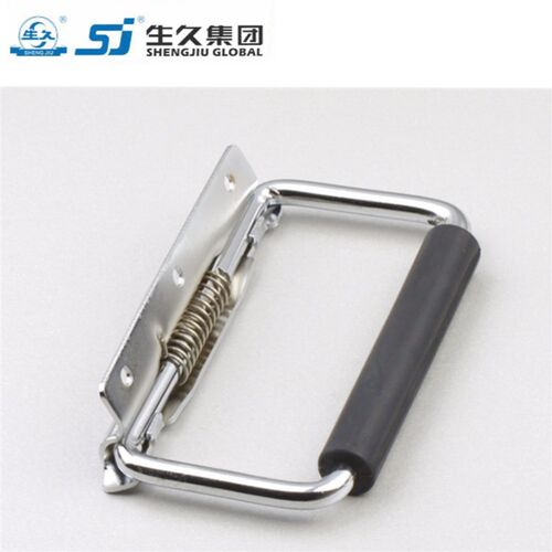 生久柜锁 工具箱把手可转动拉手 活动拉手 工业拉手折叠LS504-1亮