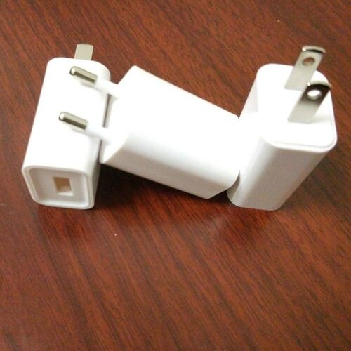 5V1A适用于小米外观适配器充电外壳 塑料充电头外壳usb适配器外壳