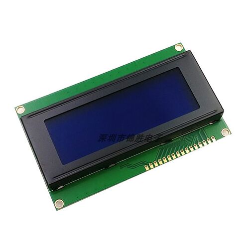 兰屏 2004A液晶屏J204A字符显示液晶模块20*4 5V LCD/LCM蓝屏黄绿
