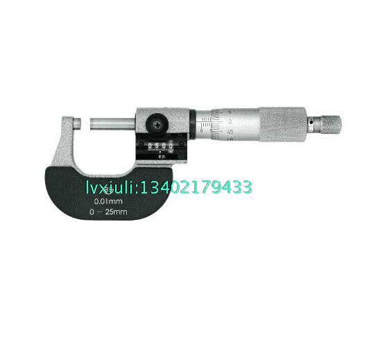 青海青量计数器外径千分尺0-25mm精度0.01mm 螺旋测微仪 秒杀
