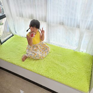 通用网红公主风儿童房间装 定做卧室飘窗垫窗台垫四季 饰阳台小地毯
