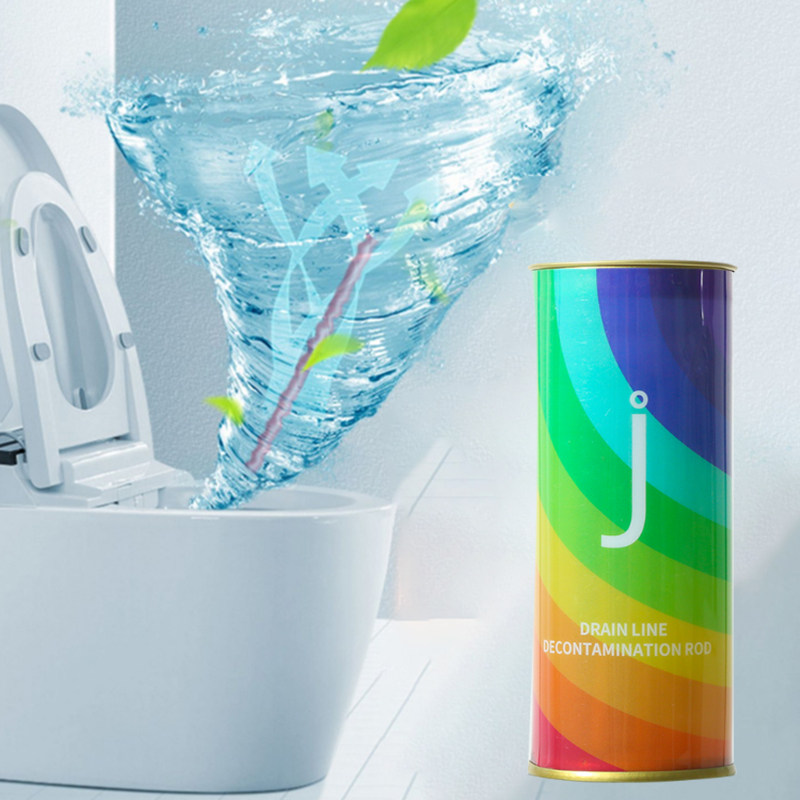 管道清洁棒下水道疏通神器通厨房排水管去污除臭去异味强力溶解剂