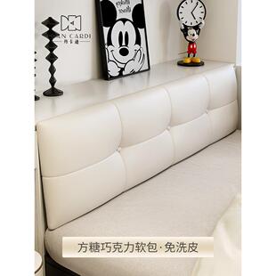 超薄床头软包酒店民宿定制榻榻米背板靠垫背墙围无床头粘贴防撞