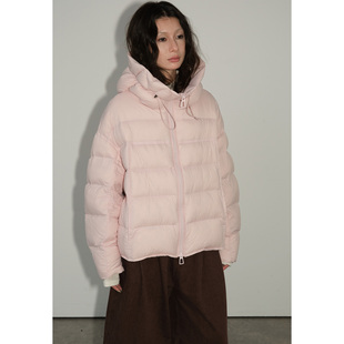 NEIHE 保暖羽绒服外套 COMOSCMS连帽轻薄排骨短款