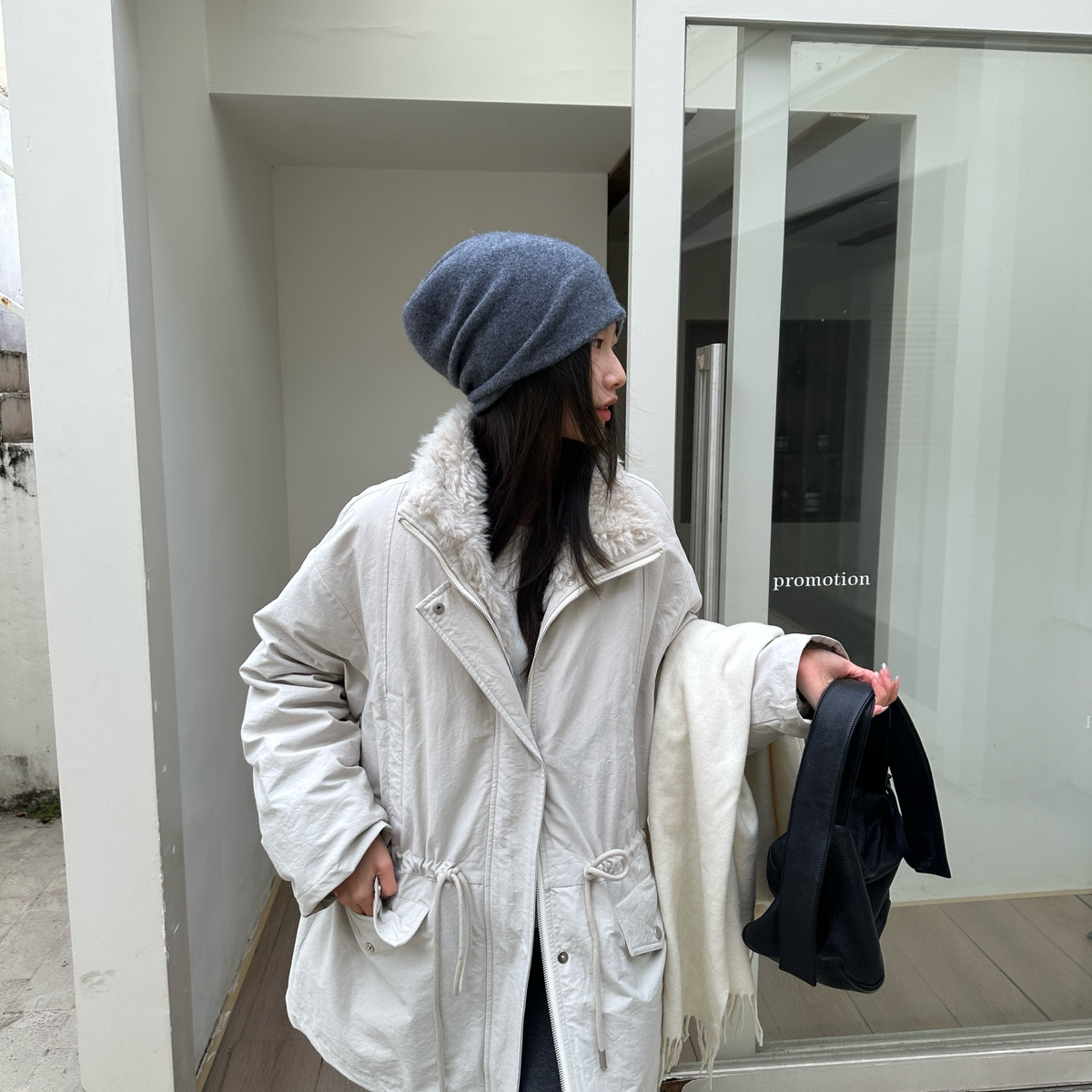 BEFORE SUNSET 日落-2025冬上新设计感宽松百搭保暖羽绒服外套