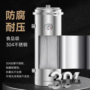 全屋中央净水器大量过不锈钢流滤净水机家用自来水前置 立55906式