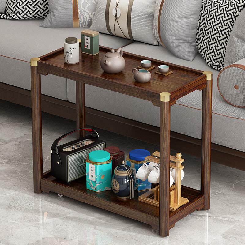 新中式可移动边几家用沙发边柜侧边柜客厅角几小茶几方桌子置物架