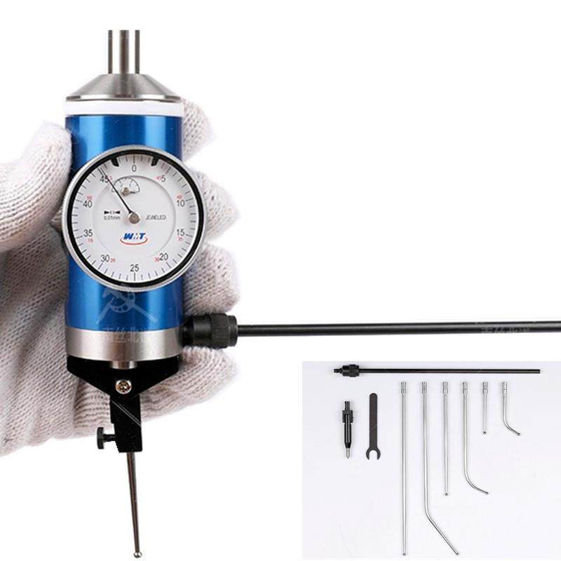 新威量定中心心杠杆百分表分表杠杆表高精度寻找规定千跳动指针白