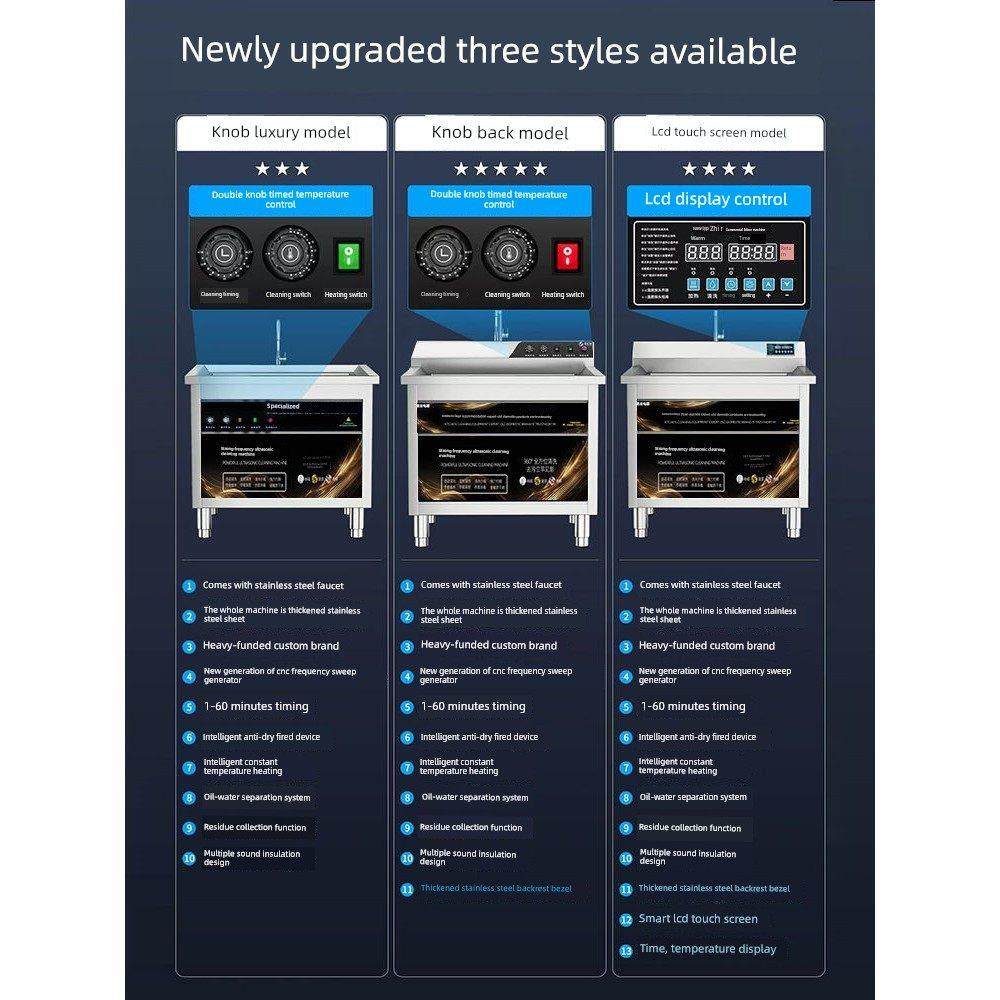 迪凡仕超声波洗碗机商用饭店餐厅用食堂酒店餐饮店全自动洗碗机