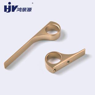 现代特色轻奢橱柜门斗柜金色拉手书柜床头柜抽屉把手家具五金配件