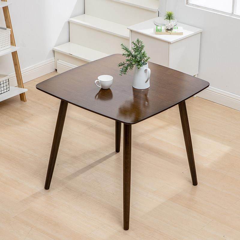 鸡翅木色楠竹餐桌四方圆桌椅组合正方形家用饭桌餐厅咖啡厅休闲桌,住宅家具,板木餐桌,淘宝优惠券,粉丝福利购,淘宝优惠卷