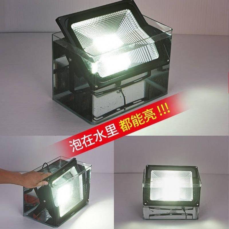 LED太阳能投光灯户外新农村庭院灯家用超亮遥控景观灯路灯厂外贸