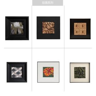样板间售楼处现代装 饰画 饰画书柜展示画软装 设计玄关酒店民宿装
