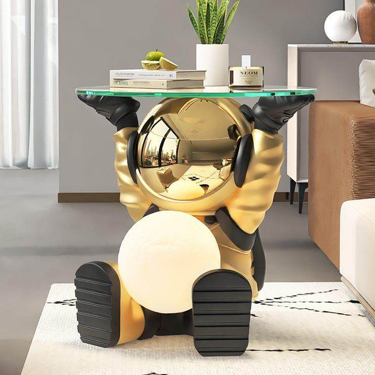 托盘落地摆件沙发搬家床头灯乔迁新居礼品茶几客厅电视柜旁宇航员