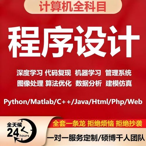计算机专业java项目设计大数据软件工Python编程序matlab代码定做