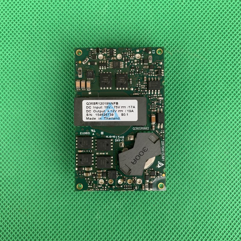 进口拆机台达 Q36SR12019NNFB 18-75V转12V 19A 宽电压电源模块