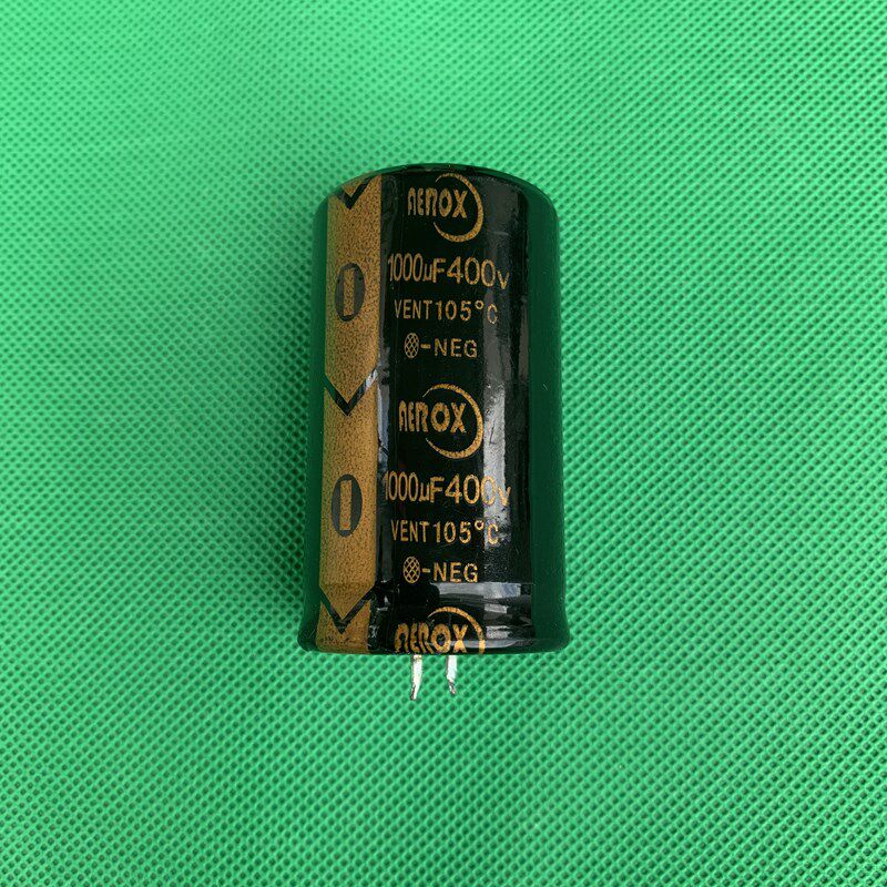 进口拆机美国 AEROX 400V 1000UF 105度 35X51mm 牛角 电解电容
