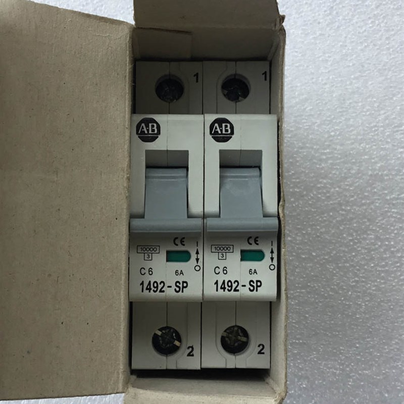 全新美国原装 AB 1492-SP1C060 1P 6A 1492-SP 空气开关 断路器
